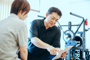 個々の身体の特徴にあったプランの作成